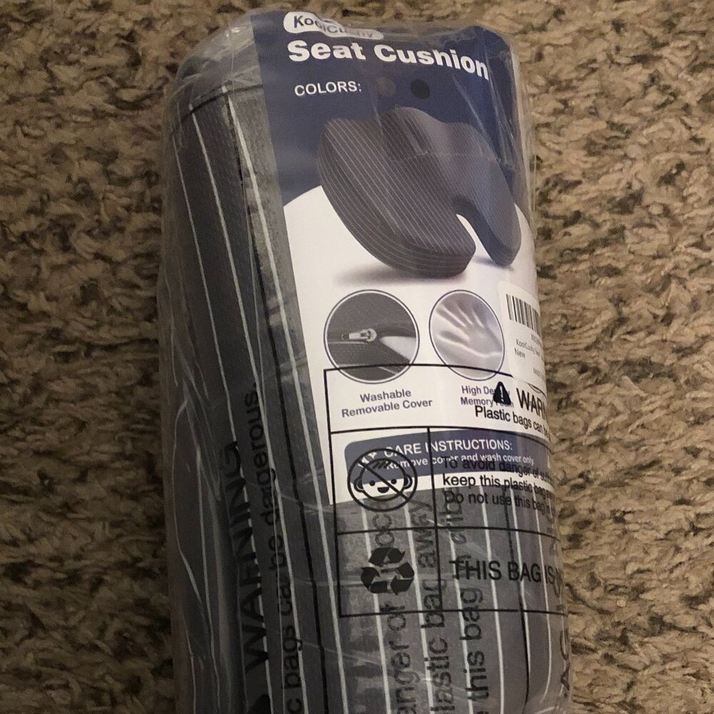 Ergonomic Memory Foam Seat Cushion